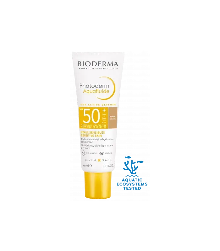 BIODERMA PHOTODERM AQUAFLUIDO DORADO SPF50+ 40ML