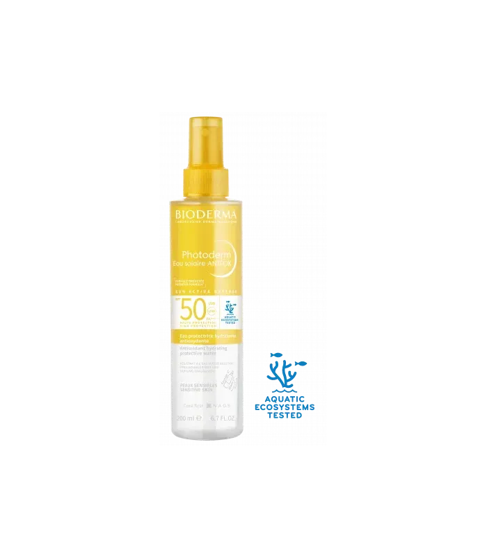 BIODERMA PHOTODERM EAU SOLAIRE ANTI-OX SPF50+ SPRAY 200 ML