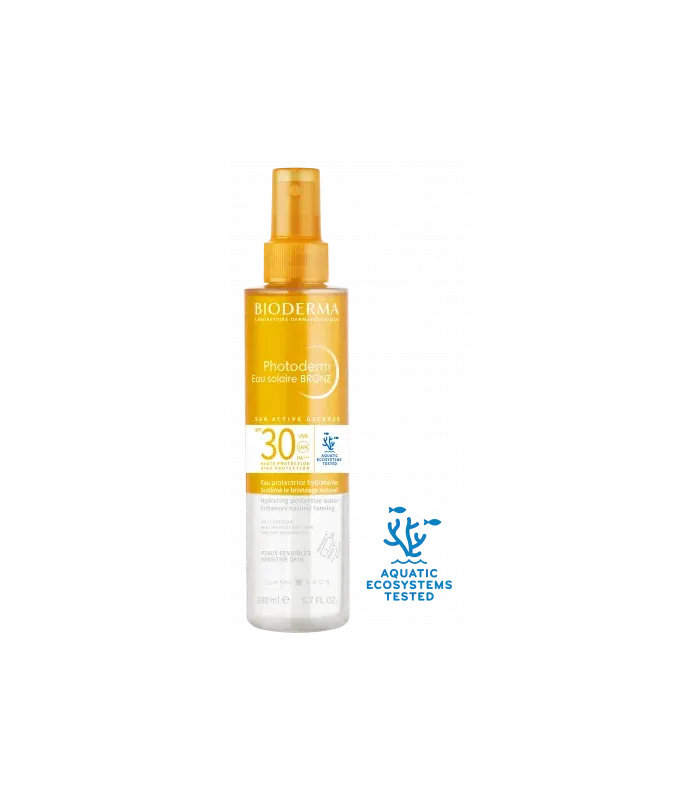 BIODERMA PHOTODERM EAU SOLAIRE BRONZ SPF30 SPRAY 200 ML