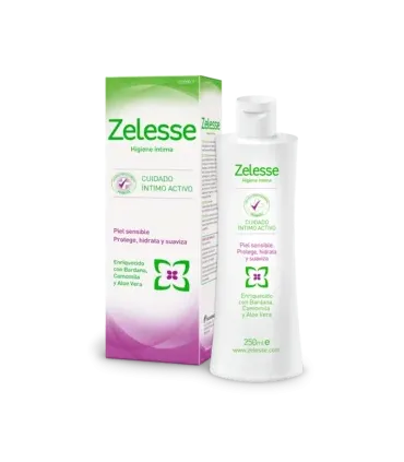 Zelesse Higiene Íntima 250 ml Solución Limpiadora Femenina Suave
