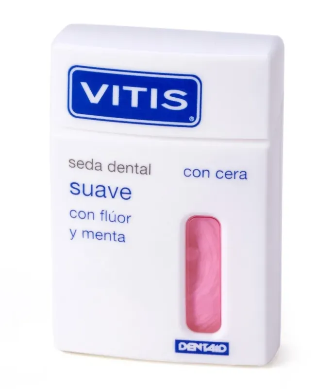 VITIS SEDA DENTAL CON FLUOR Y MENTA SUAVE 50 M