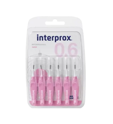 Comprar CEPILLO INTERPROXIMAL INTERPROX NANO 6 CEPILLOS 