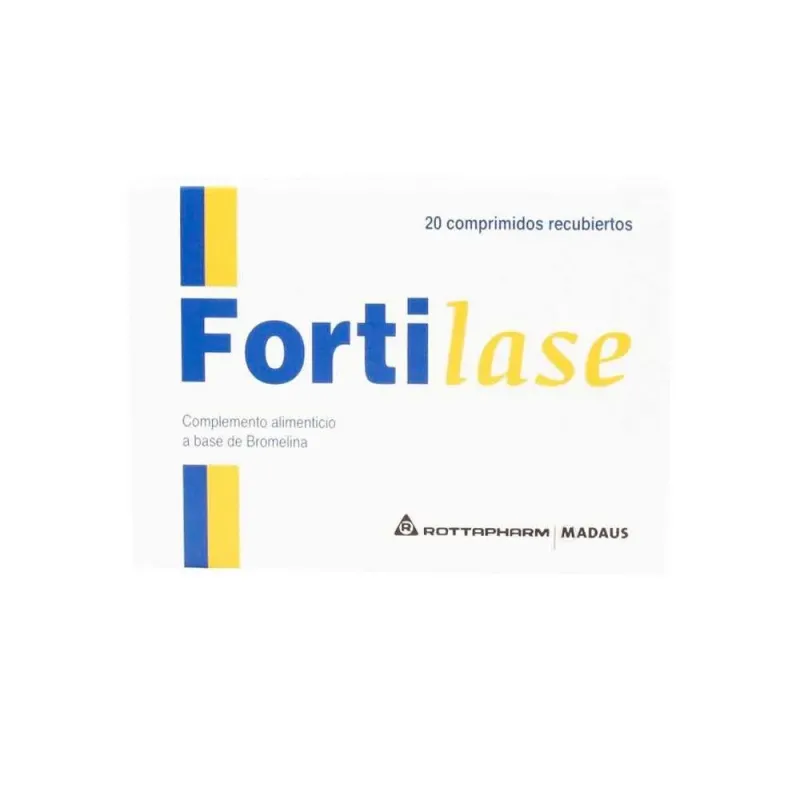 FORTILASE 20 COMPRIMIDOS