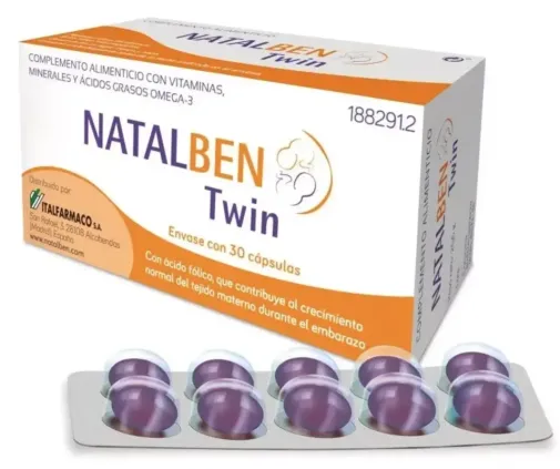 Comprar NATALBEN TWIN 30 CAPS 