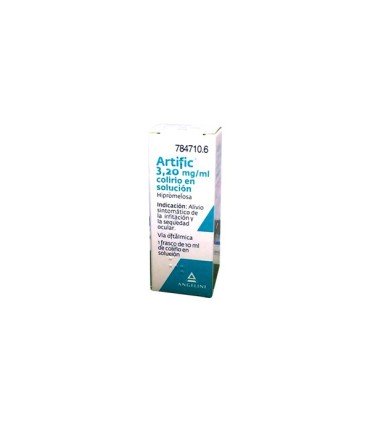 Comprar ARTIFIC 3,20 mg/ml COLIRIO EN SOLUCION , 1 frasco de 10 ml 