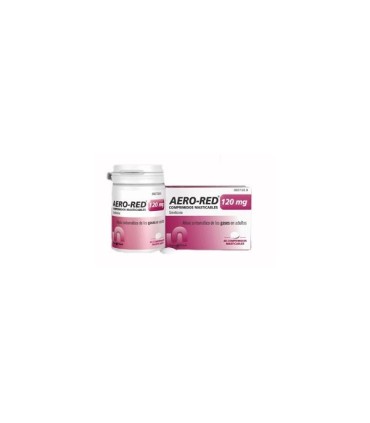 Comprar AERO-RED 120 mg COMPRIMIDOS MASTICABLES, 40 comprimidos 