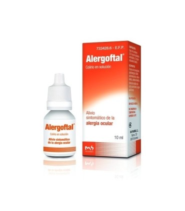 Comprar ALERGOFTAL 0,25 mg/ml+ 5 mg/ml COLIRIO EN SOLUCION , 1 frasco de 10 ml