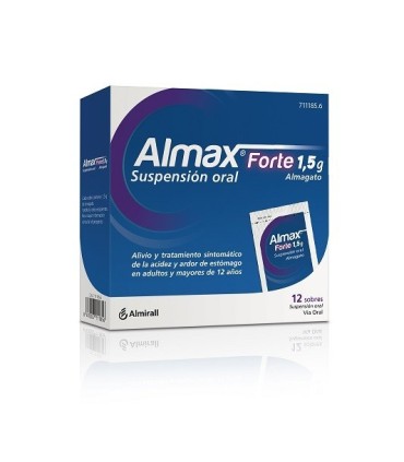 Comprar ALMAX FORTE 1,5 g SUSPENSION ORAL,12 sobres