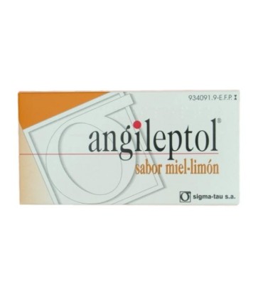 Comprar ANGILEPTOL COMPRIMIDOS PARA CHUPAR SABOR MIEL-LIMÓN, 30 comprimidos