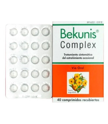 Comprar BEKUNIS COMPLEX COMPRIMIDOS RECUBIERTOS, 40 comprimidos 