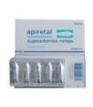 APIRETAL NIÑOS 250mg SUPOSITORIOS , 5 supositorios