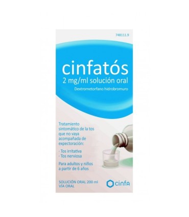Comprar CINFATOS 2 mg/ ml SOLUCION ORAL , 1 frasco de 200 ml 