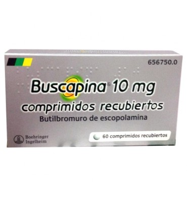 Comprar BUSCAPINA 10 mg COMPRIMIDOS RECUBIERTOS , 60 comprimidos 