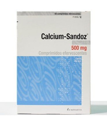 Comprar CALCIUMOSTEO 500 mg COMPRIMIDOS EFERVESCENTES , 60 comprimidos