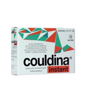 Comprar COULDINA INSTANT CON ACIDO ACETILSALICILICO GRANULADO EFERVESCENTE , 10 sobres