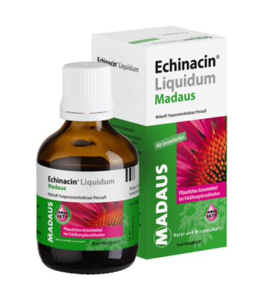 Comprar ECHINACIN MADAUS SOLUCION ORAL, 1 frasco de 50 ml