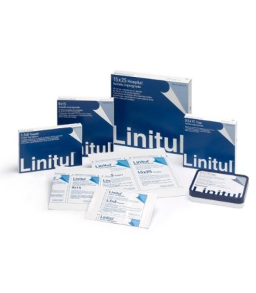 Comprar LINITUL APOSITO IMPREGNADO, 20 apósitos de 9 x 15 cm