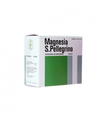 Comprar MAGNESIA SAN PELLEGRINO 3,6 g POLVO PARA SUSPENSION ORAL , 20 sobres