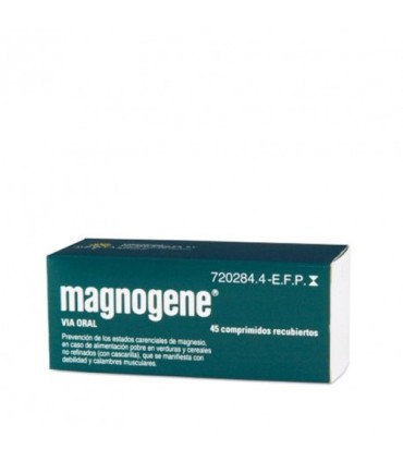 Comprar MAGNOGENE 53 mg COMPRIMIDOS RECUBIERTOS, 45 comprimidos