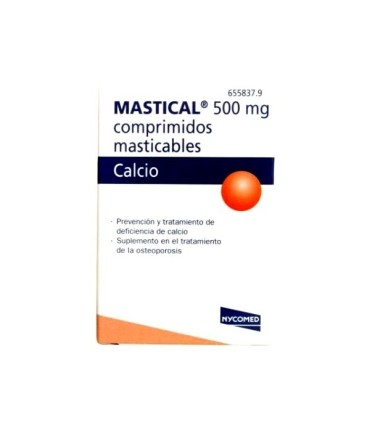 Comprar MASTICAL 500 mg COMPRIMIDOS MASTICABLES, 90 comprimidos 