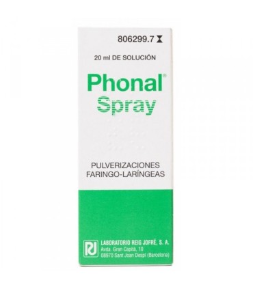 Comprar PHONAL PULVERIZACIONES, 1 frasco de 20 ml
