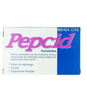 Comprar PEPCID 10 mg COMPRIMIDOS RECUBIERTOS , 12 comprimidos