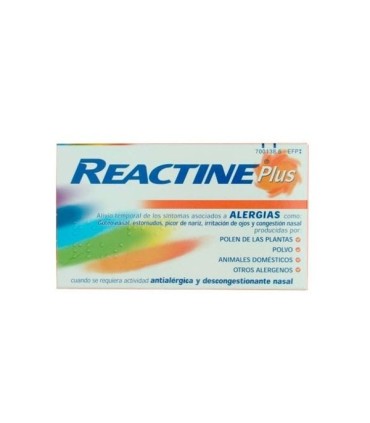 Comprar REACTINE PLUS 14 COMP