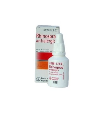 Comprar RHINOSPRAY ANTIALERGICO, 1 envase pulverizador de 12 ml