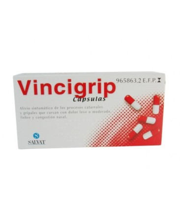 Comprar VINCIGRIP CAPSULAS DURAS , 12 cápsulas