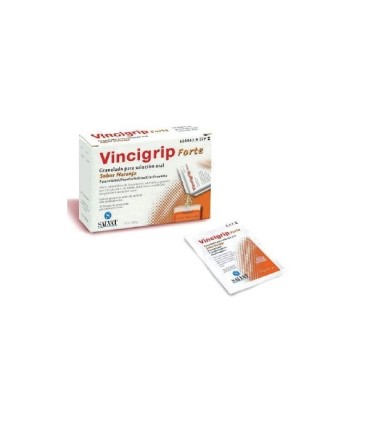 Comprar VINCIGRIP FORTE GRANULADO PARA SOLUCION ORAL SABOR NARANJA, 10 sobres