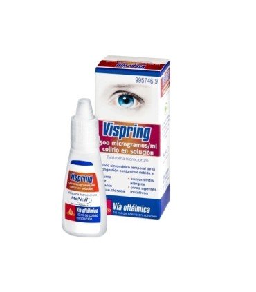 Comprar VISPRING 500 microgramos/ml COLIRIO EN SOLUCION, 1 frasco de 15 ml 