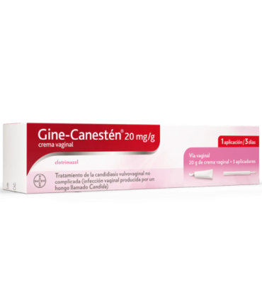 Comprar GINE-CANESTEN 20 mg/g CREMA VAGINAL, 1 tubo de 20 g BAYER