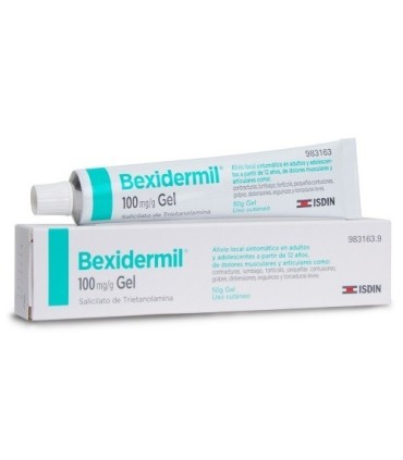 Comprar BEXIDERMIL 100 mg/g CREMA, 1 tubo de 50 g ISDIN FARMACIA