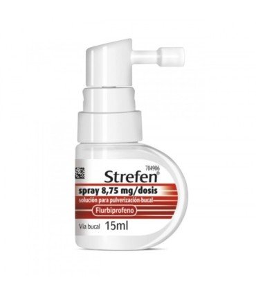 Comprar STREFEN SPRAY 8,75 MG/DOSIS SOLUCION PARA PULVERIZACION BUCAL , 15 ml 