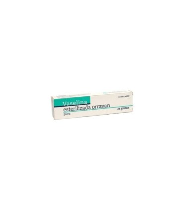 Comprar VASELINA ESTERILIZADA PURA ORRAVAN POMADA , 1 tubo de 25 g