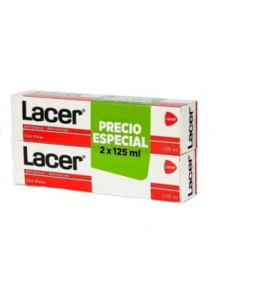Comprar LACER FLUOR PASTA DUPLO 2X125 