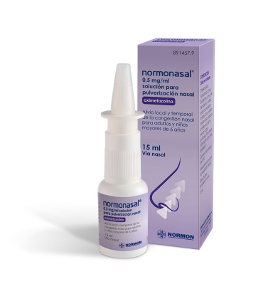 normonasal solución pulverización nasal