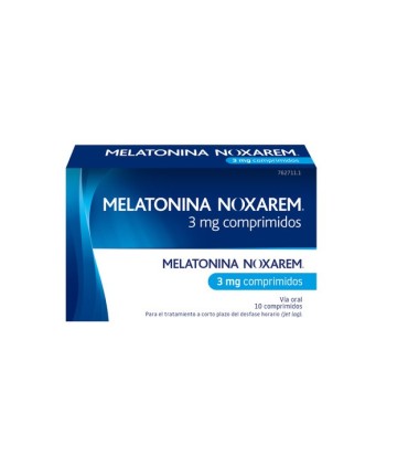 melatonina noxarem 3 mg comprimidos