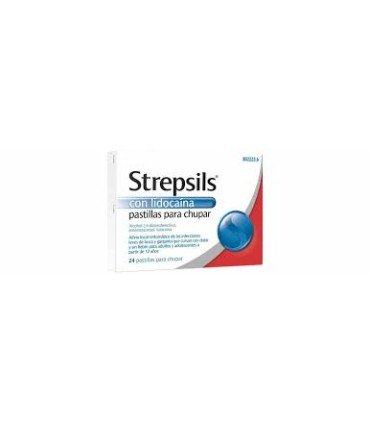 Comprar STREPSILS CON LIDOCAINA 24 PASTILLAS