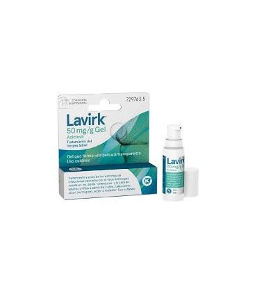 Comprar LAVIRK 50 MG/G GEL, Bomba dosificadora de 5g