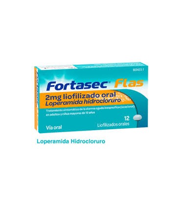 Comprar FORTASEC FLAS 2 mg LIOFILIZADO ORAL , 12 liofilizados