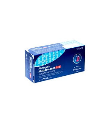 ALMAGATO STADAPHARM 1,5 g 12 SOBRES SUSPENSION ORAL