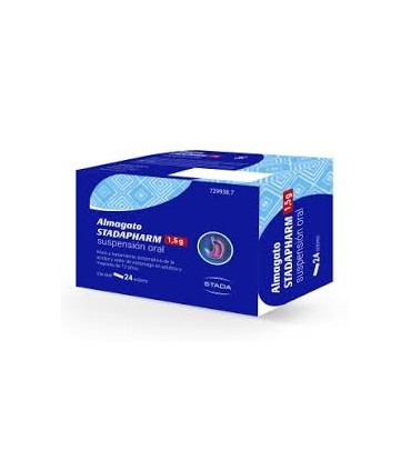 ALMAGATO STADAPHARM 1,5 g 24 SOBRES SUSPENSION ORAL