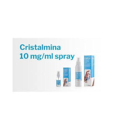 Comprar CRISTALMINA 10 mg/ml SOLUCION PARA PULVERIZACION CUTANEA, 1 frasco de 125 ml