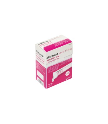 Comprar CINFAMAR INFANTIL 12,5 mg SOLUCION ORAL , 6 envases unidosis de 5 ml