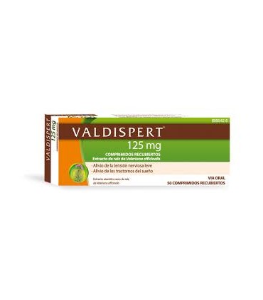 Comprar VALDISPERT 125 mg COMPRIMIDOS RECUBIERTOS, 60 comprimidos