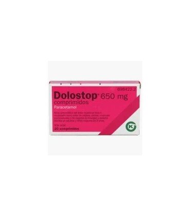 Comprar DOLOSTOP 650 MG COMPRIMIDOS , 20 comprimidos