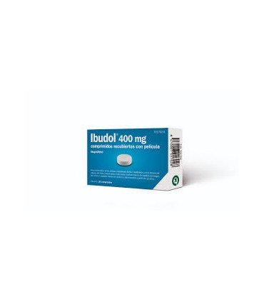 Comprar IBUDOL 400 MG COMPRIMIDOS RECUBIERTOS CON PELICULA EFG , 20 comprimidos