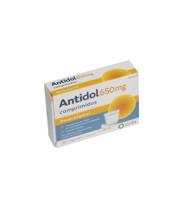 antidol 650 mg comprimido