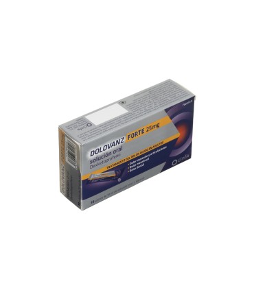 dolovanz forte 25 mg solución oral